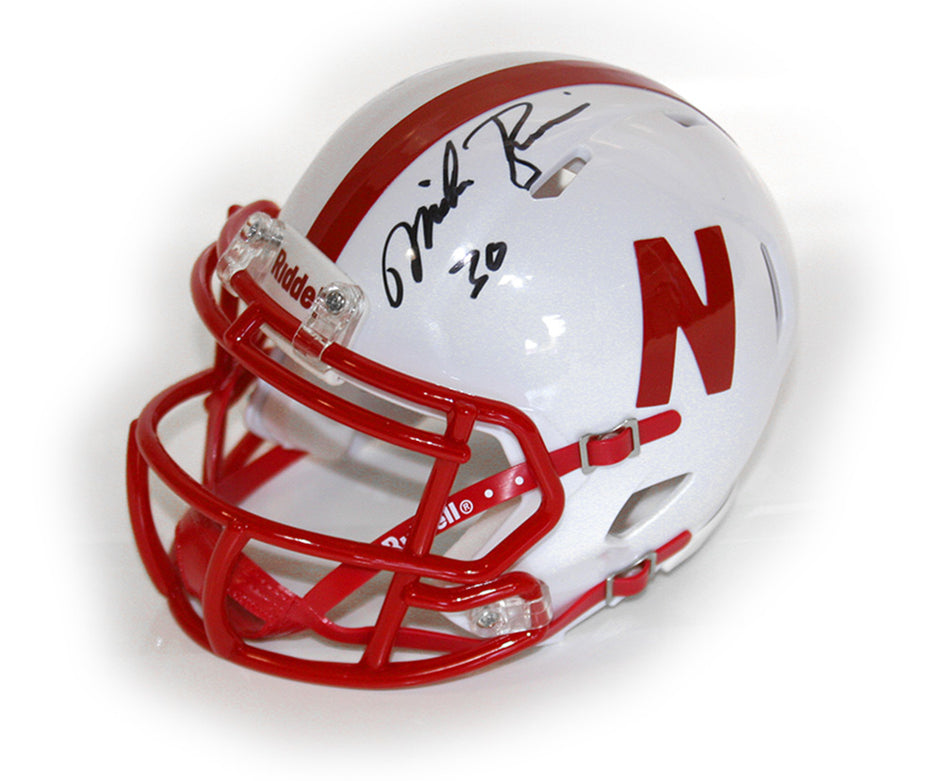 Mike Rozier Heisman Autographed Mini Helmet
