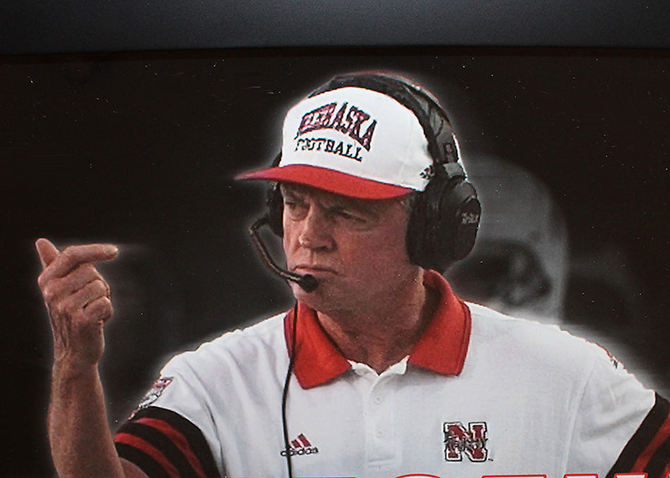 Tom Osborne Husker Legend Signed Framed Print