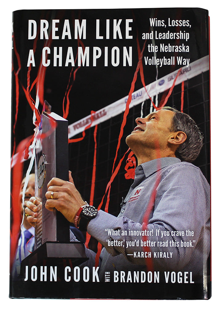 John Cook Autographed 'Dream Like a Champion' Book