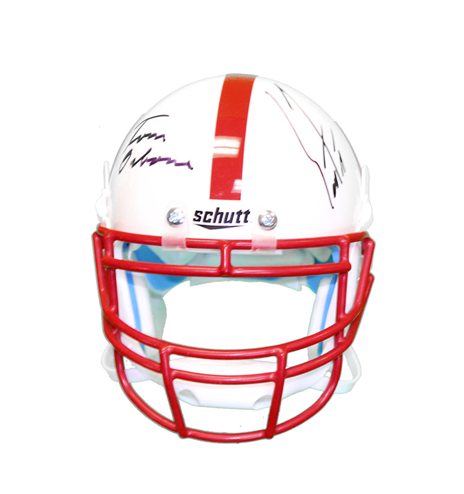 Osborne N Frost Autographed Nebraska Mini Helmet