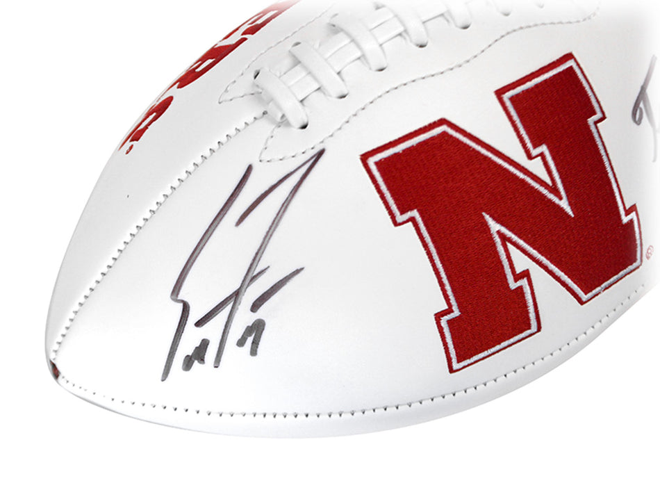 Osborne N Frost Autographed Husker Football