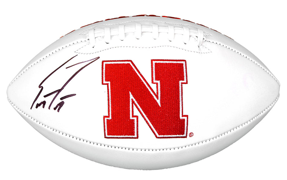 Coach Frost Autographed Nebraska N Huskers Football