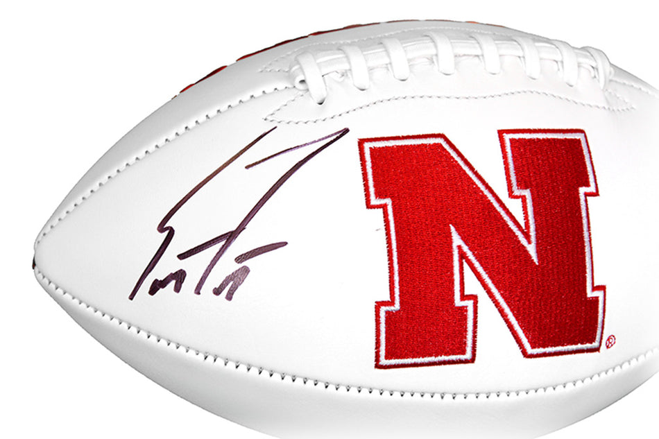 Coach Frost Autographed Nebraska N Huskers Football