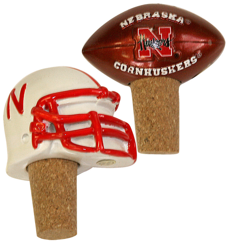 Nebraska Football Bottle Cork Set