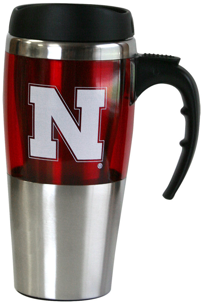 Stainless Travel Mug W/ Handle