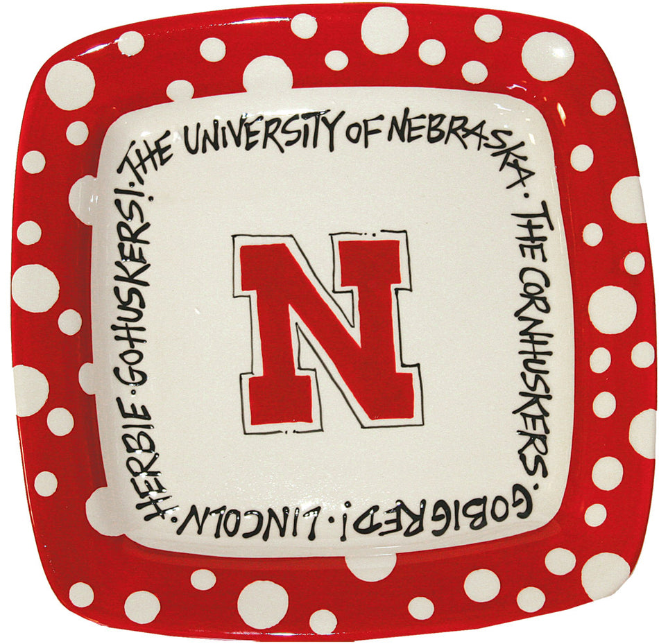 Polka Dot Plate