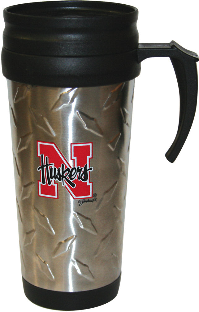 Diamond Plate Travel Mug