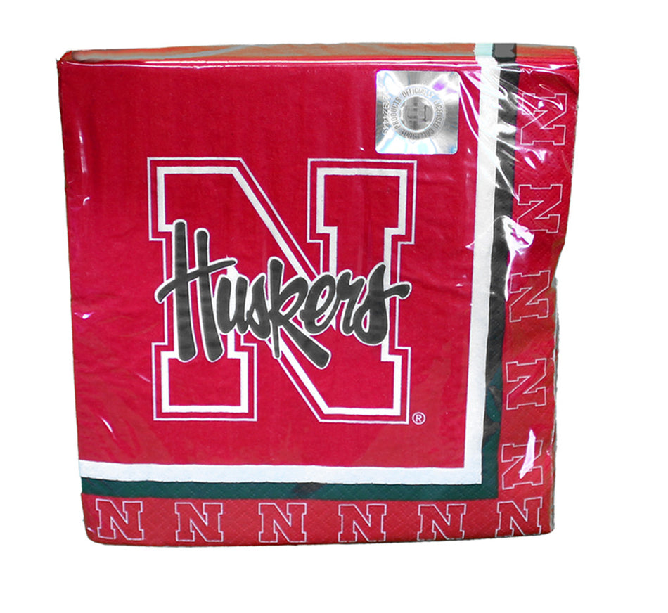 Huskers Lunch Napkin 20 Pack