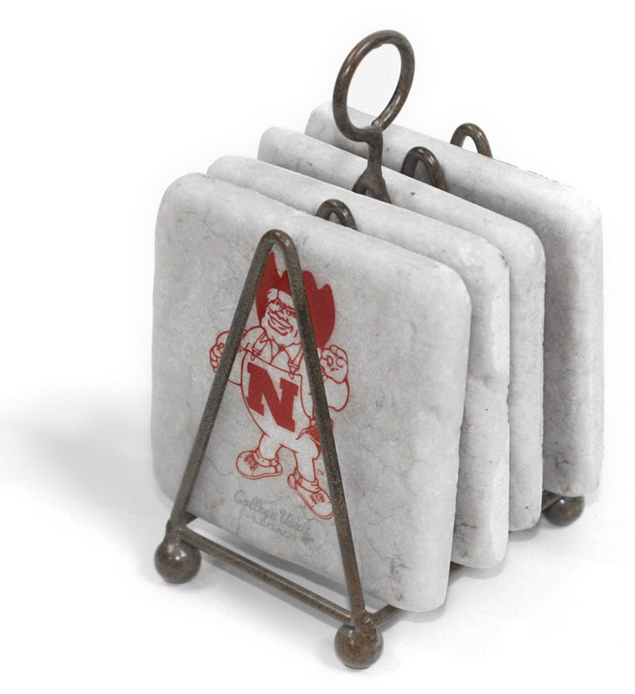 4 Piece Vintage Herbie Coaster Set