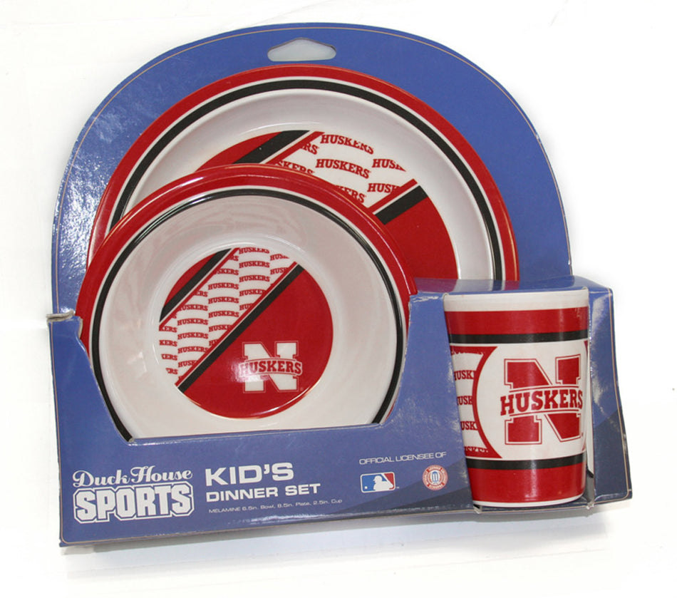 Husker Kids Dinner Set