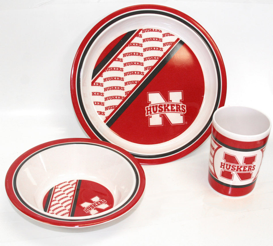 Husker Kids Dinner Set