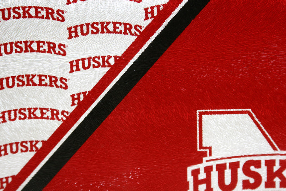 Huskers Glass Cutting Board
