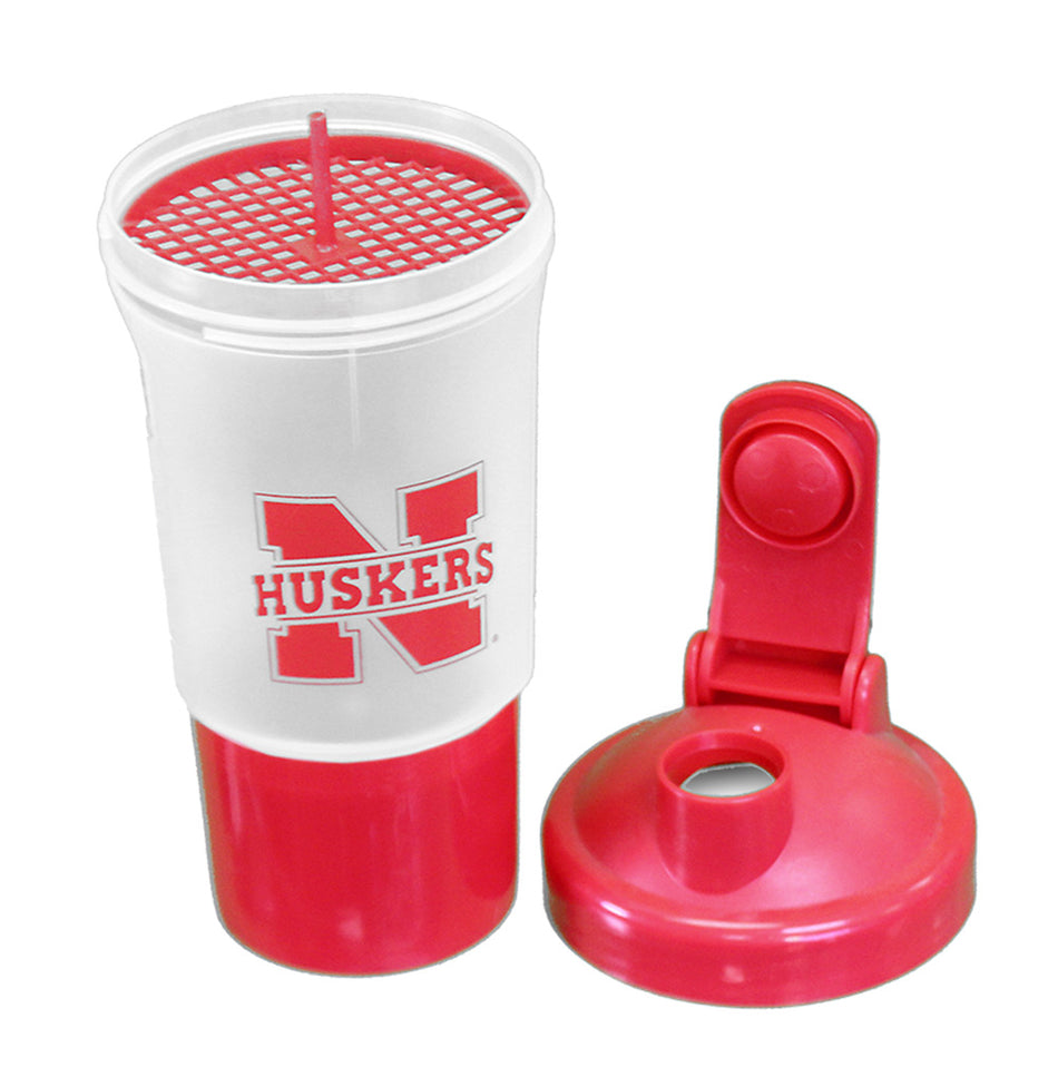 NHuskers Protein Shaker Bottle