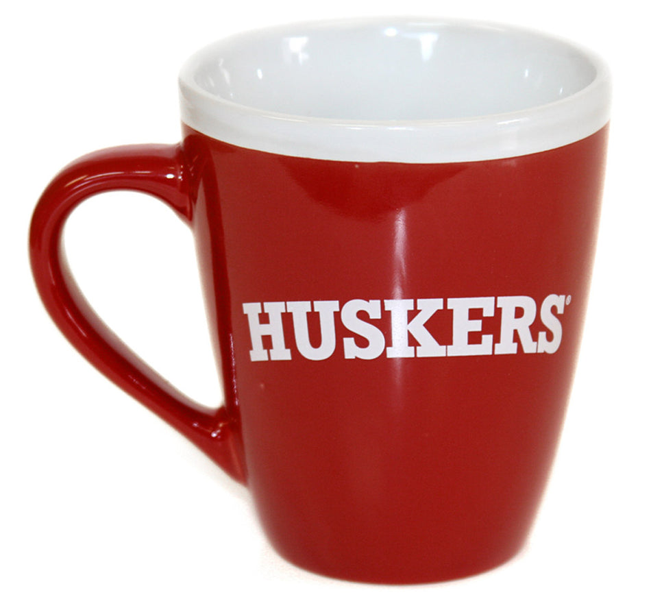 Red/White Iron N Mug