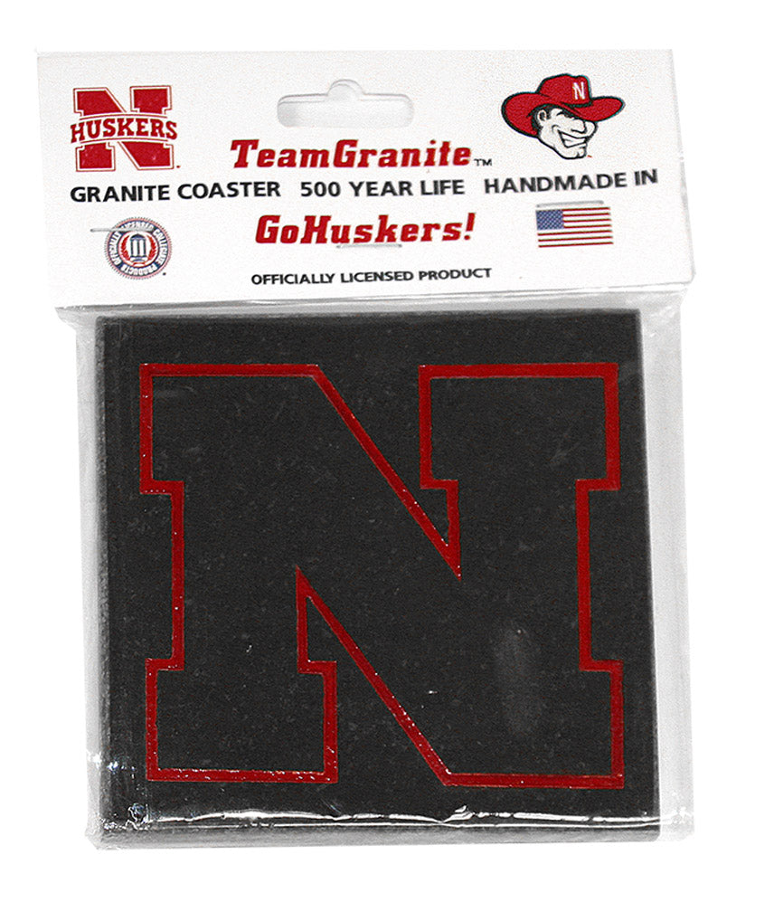 Granite Iron N Outline Coaster