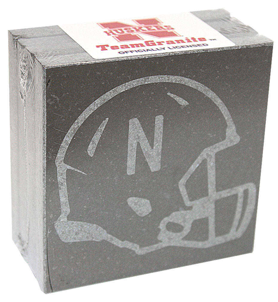 Granite 4 Set Helmet Coasters
