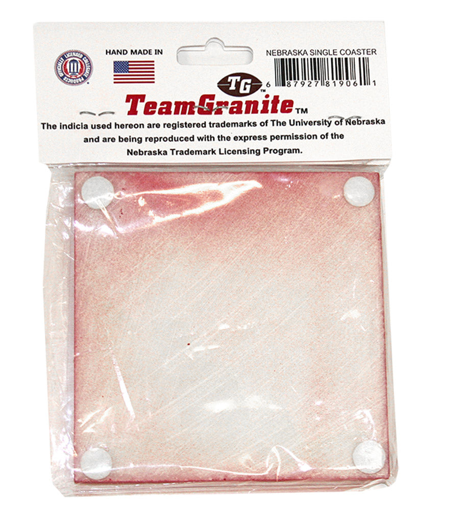 Red Marble Coaster White Skinny N