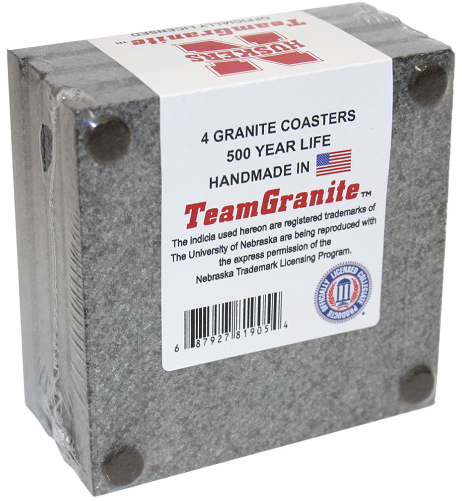 Granite 4 Set Herbie Coasters