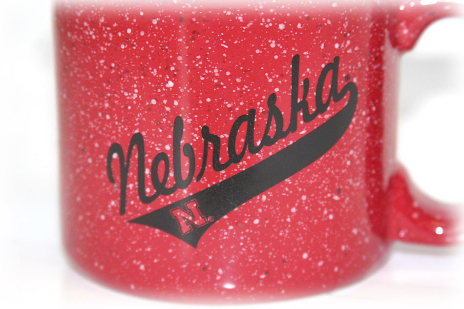 Nebraska N Campfire Mug
