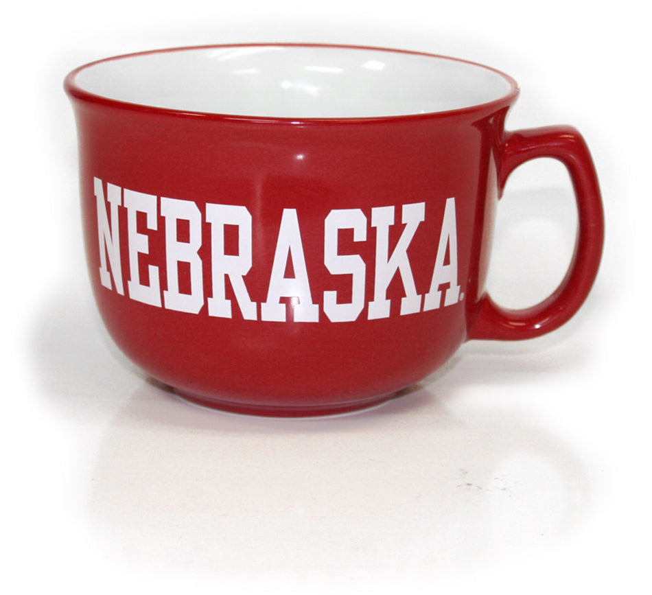 Nebraska Iron N Soup Bowl Mug