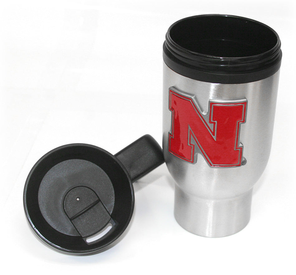 Nebraska Stainless Steel Travel Mug