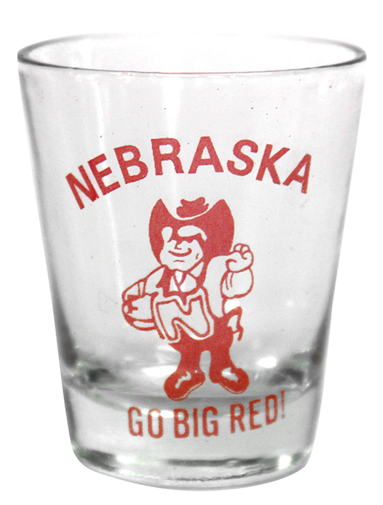 Herbie Husker Shot Glass