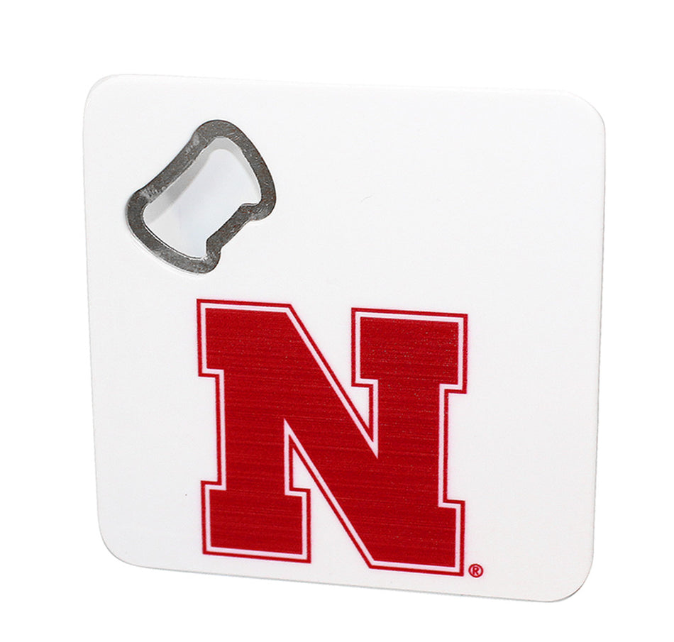 Nebraska Bottle Opener Coaster