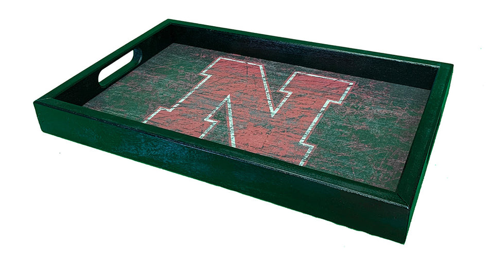 Nebraska Huskers Wood Serving Tray