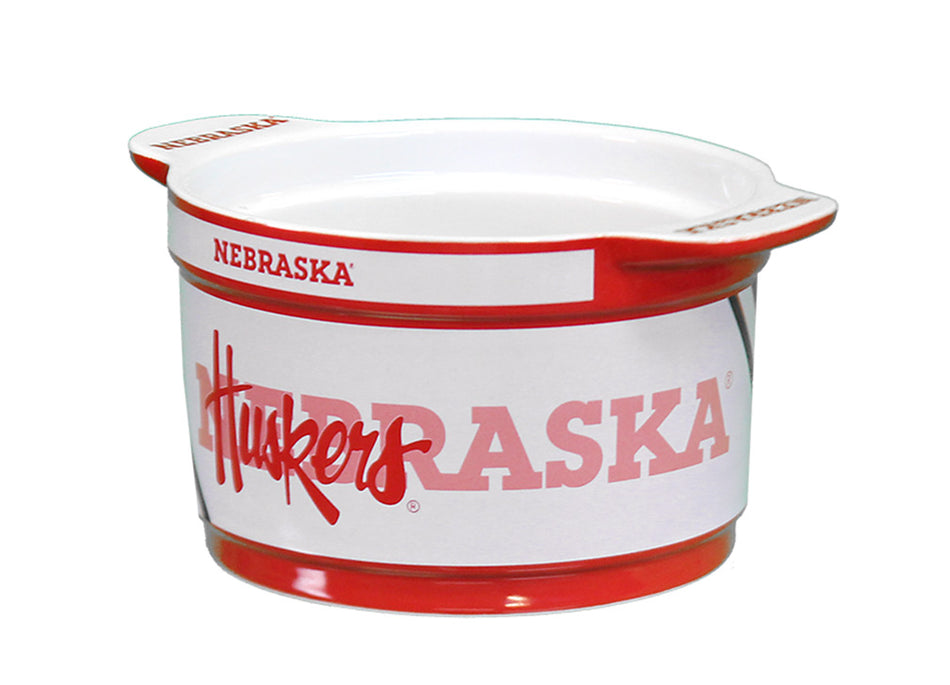 Nebraska Sculpted Handled Bowl