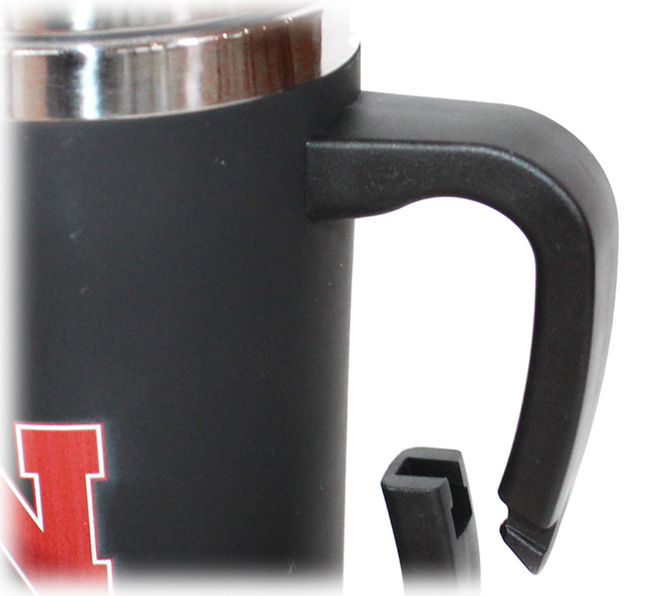 Nebraska Clip Handled Tumbler Mug