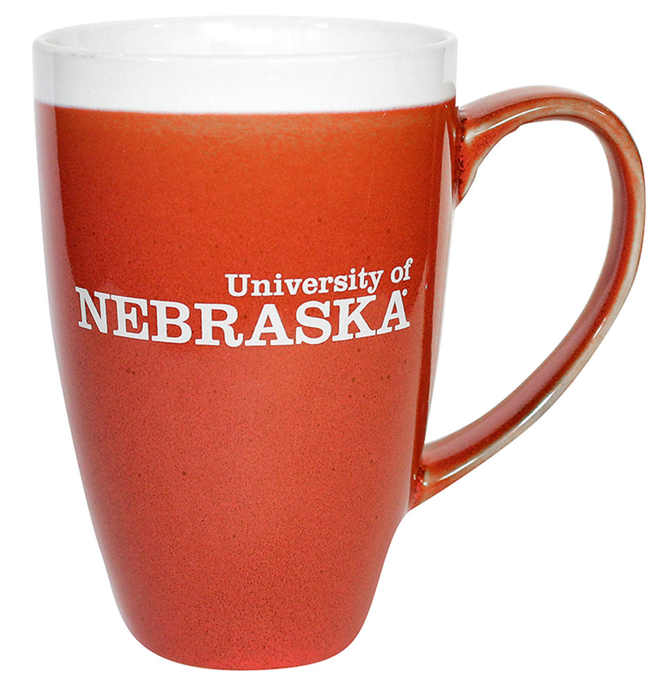 U. of Nebraska Earth Tone Ceramic Mug