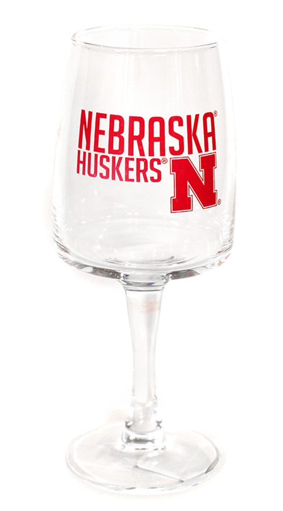 Nebraska Harmony Wine Glass