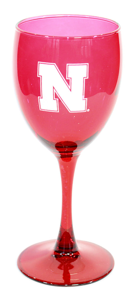 Go Big Red Wine Glass