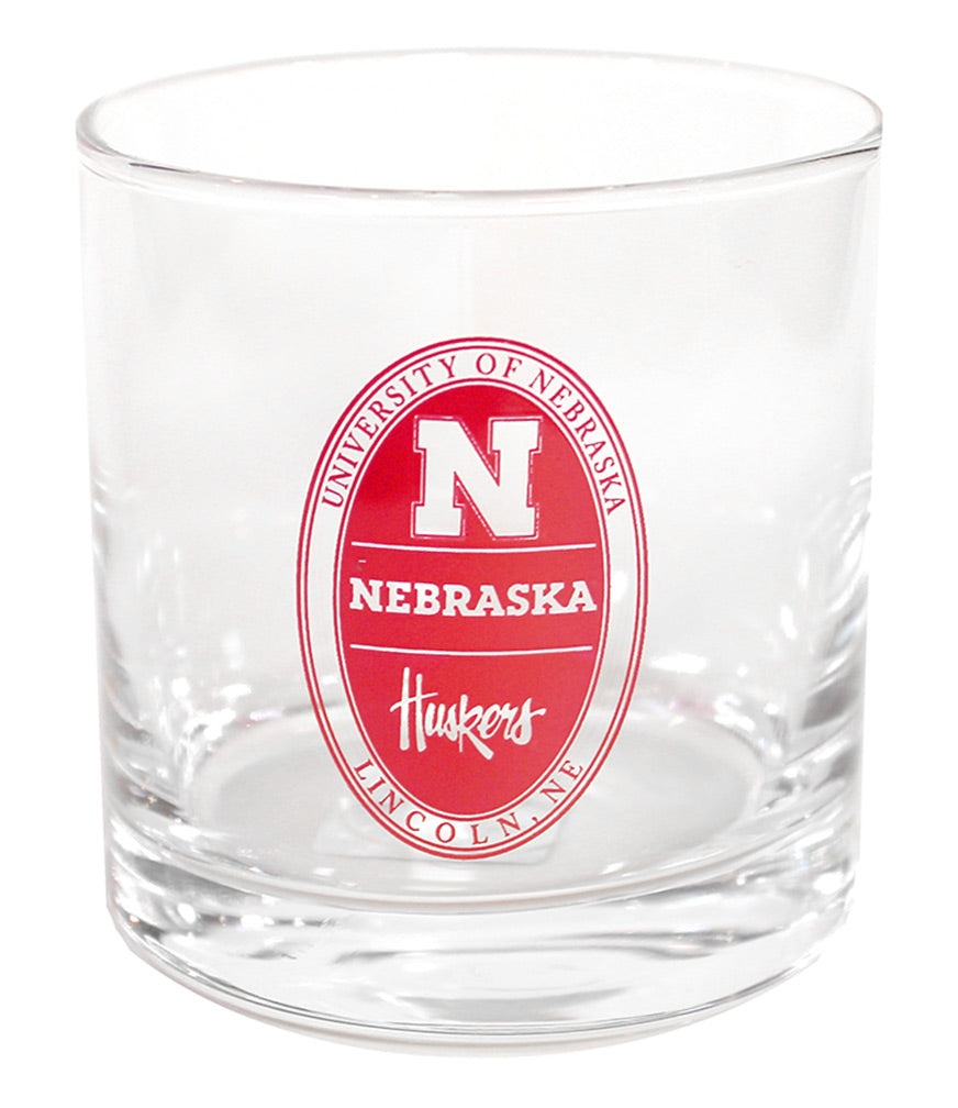 U. of Nebraska Rocks Glass