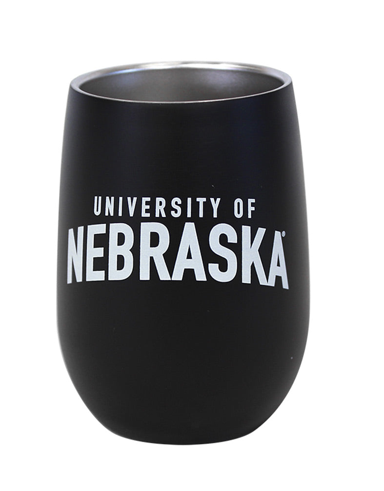 Nebraska Stemless Wine Tumbler