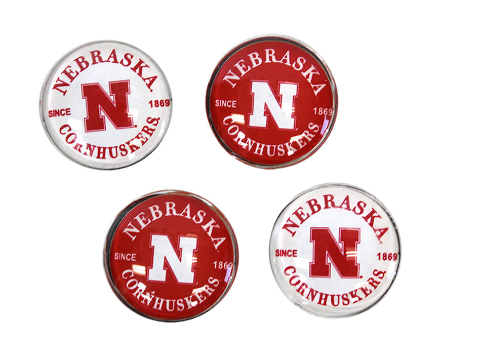 Nebraska Cornhuskers Fridge Magnet 4 Pack