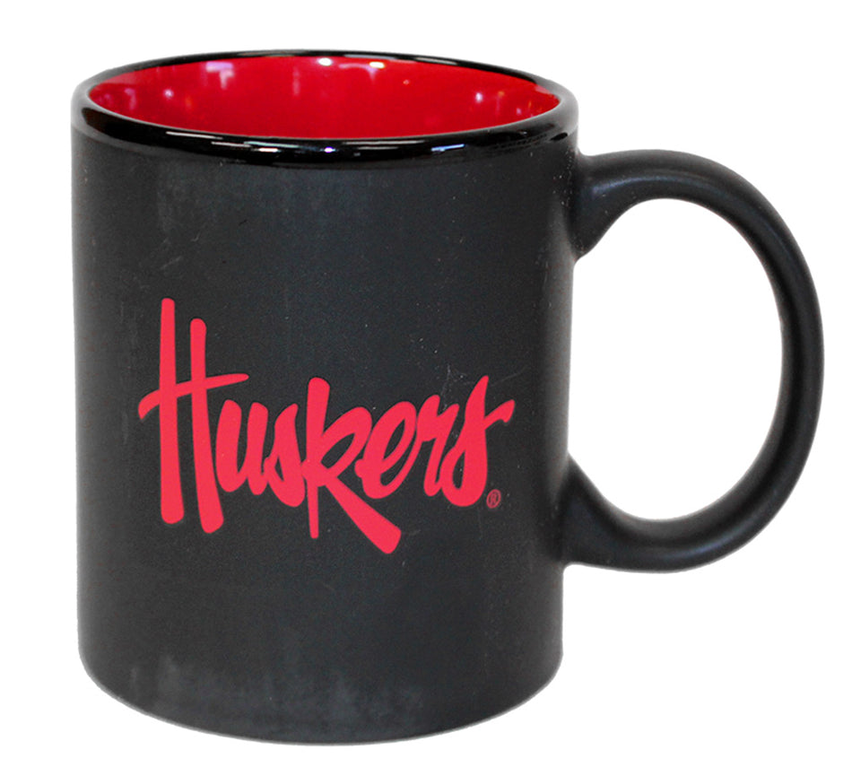 Nebraska Huskers Matte Mug