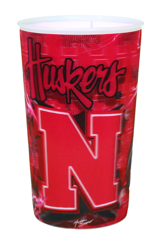 Huskers 3D Reticulating Cup