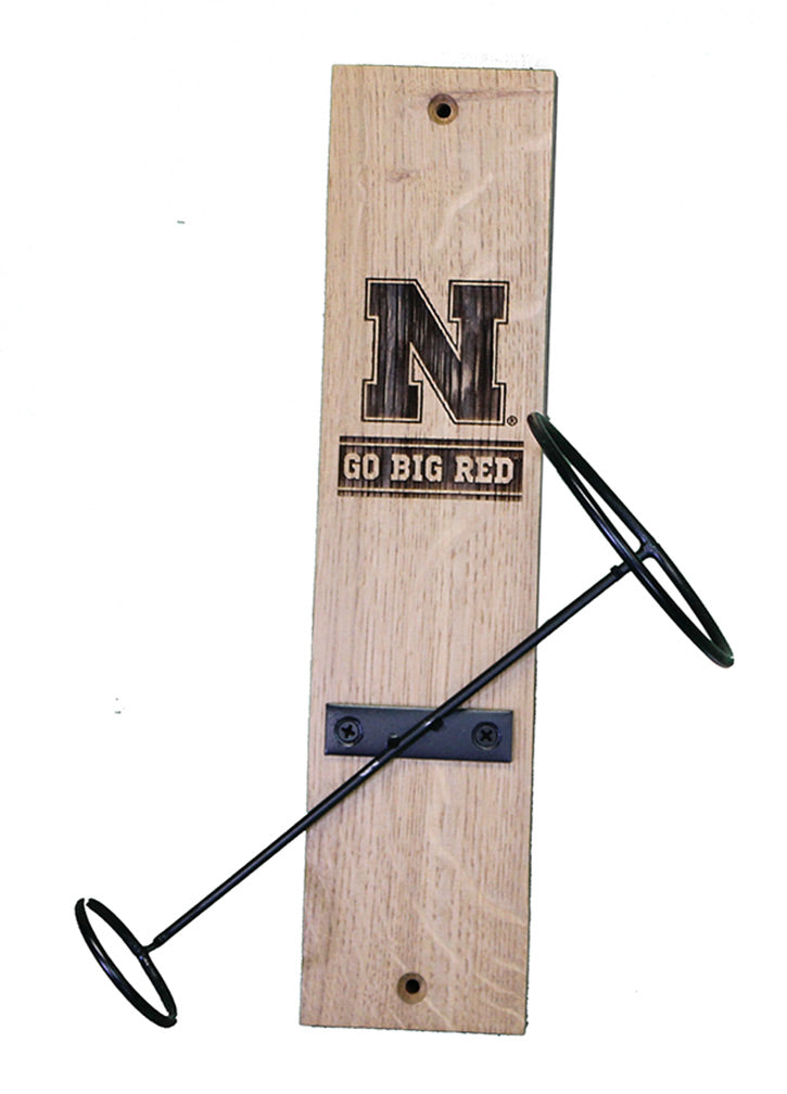 Husker Wine Bottle Wall Holder