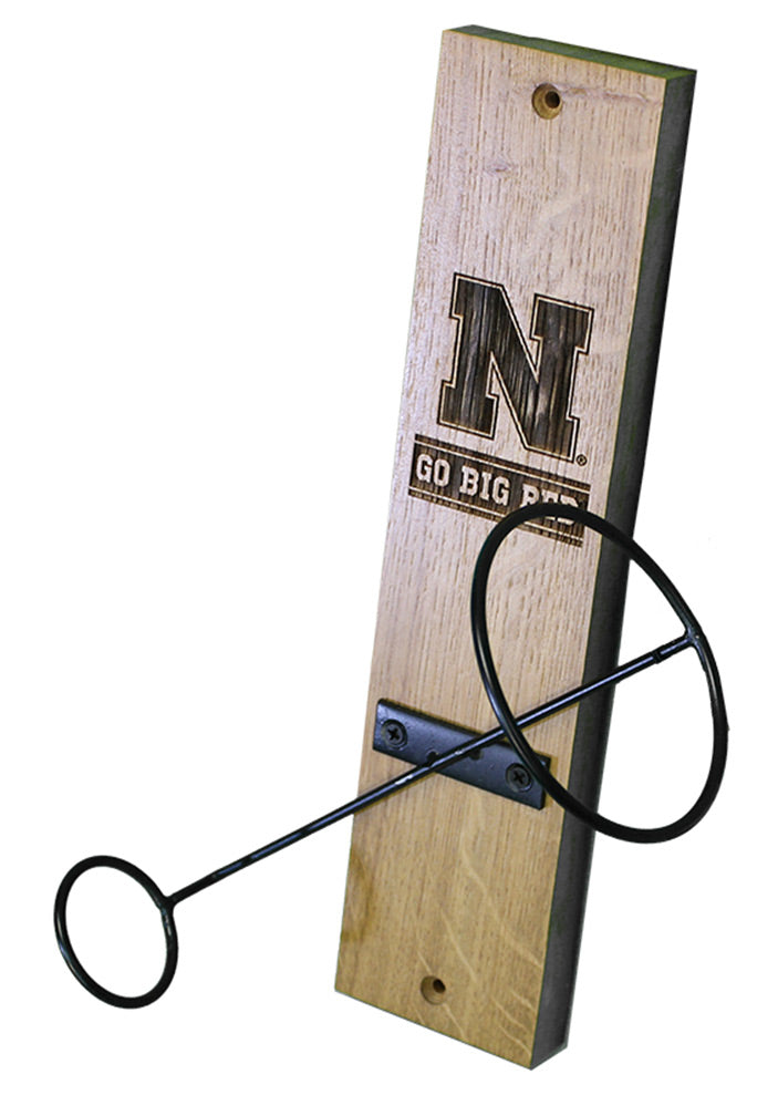 Husker Wine Bottle Wall Holder