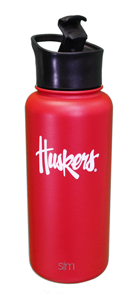 Huskers 32 Stainless Steel Bottle