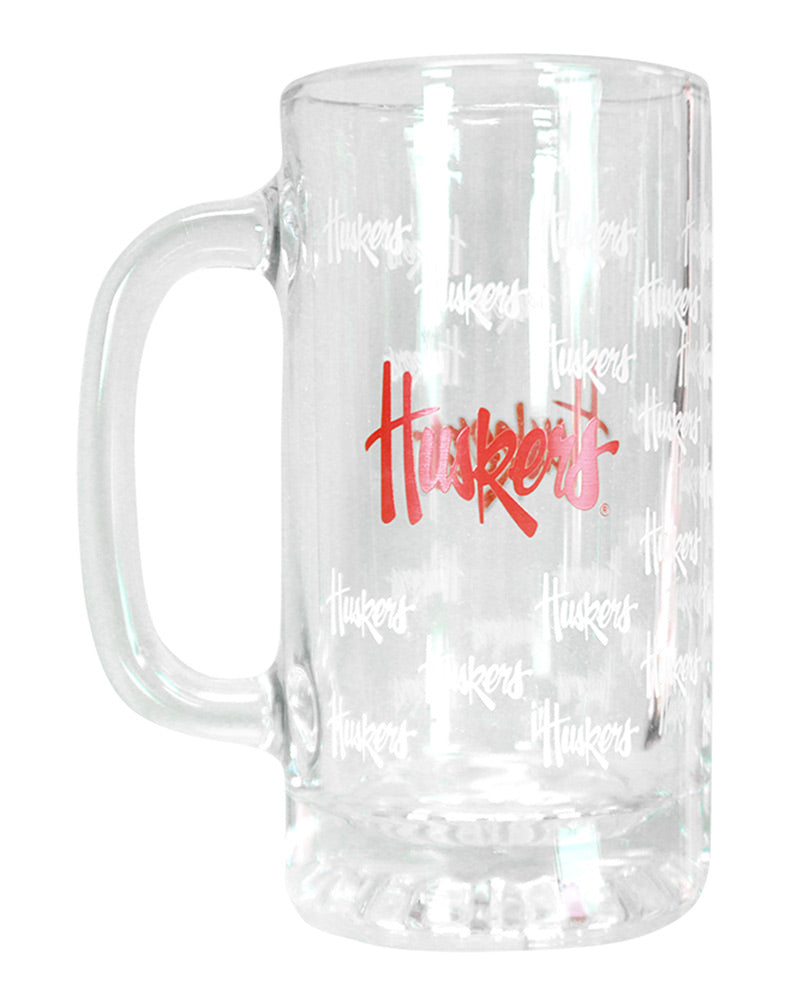 Huskers Etched Mug