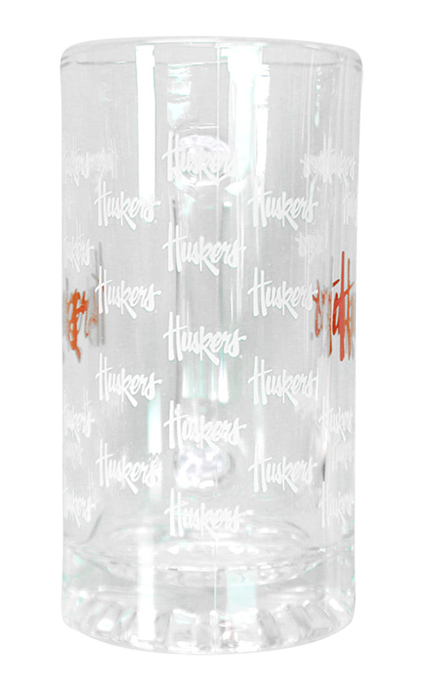 Huskers Etched Mug