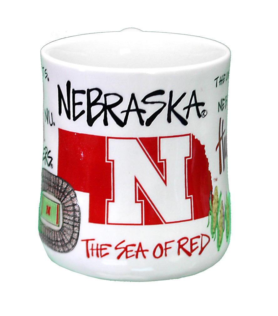 Nebraska Huskers Icon Mug