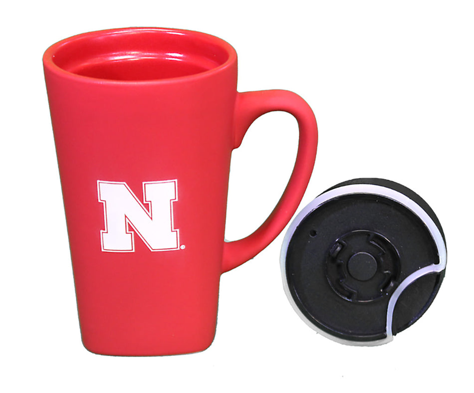 Nebraska Ceramic Mug - Red