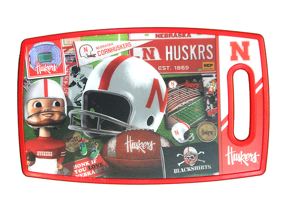 Nebraska Retro Series Cutting Board