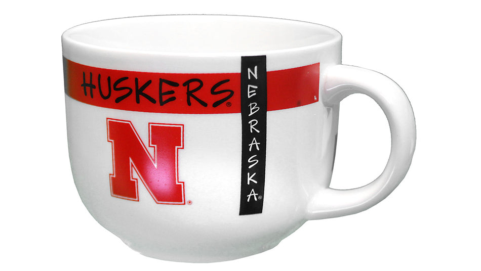 Huskers Campus Pillars Soup Mug