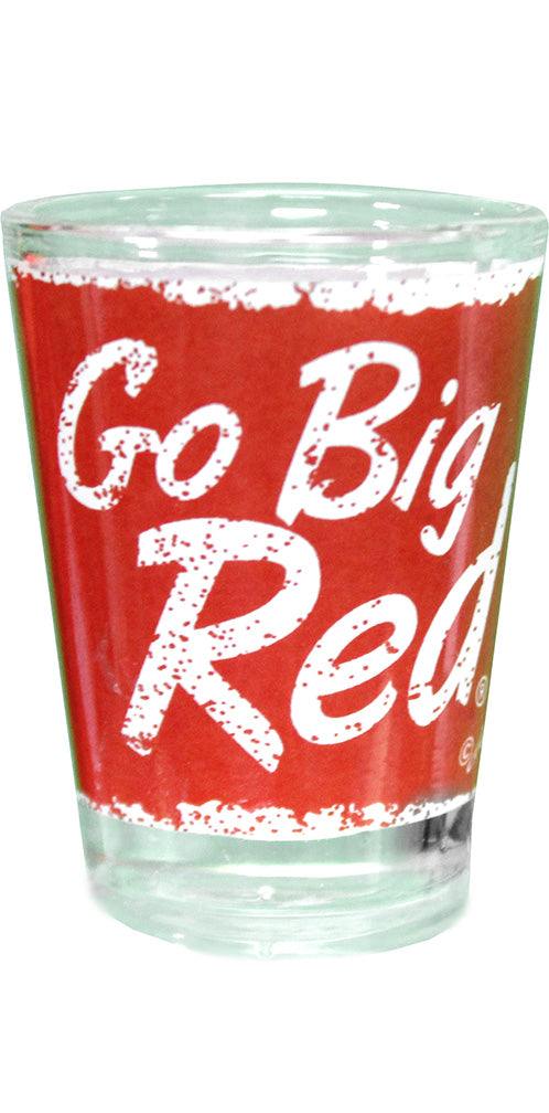 Nebraska Go Big Red Shot Glass