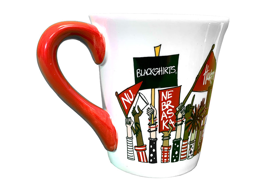 Nebraska Huskers Cheer Mug