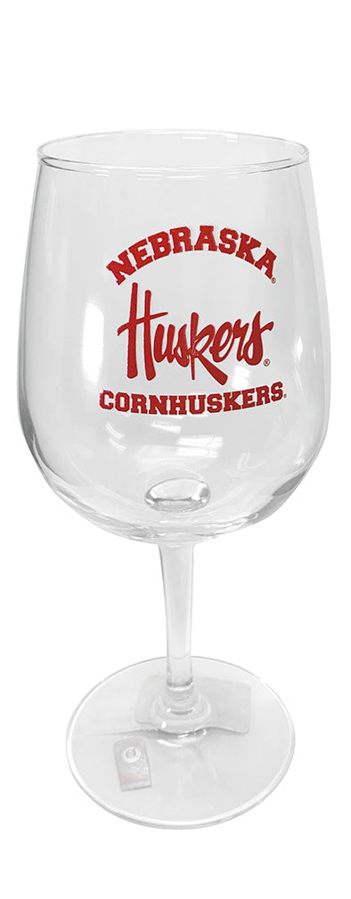 Nebraska Arch Stemmed Wine Glass